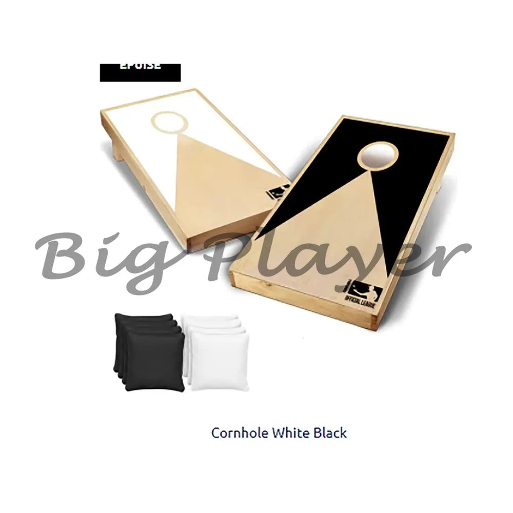 Sunrisedesign Portable Regulation Cornhole Set With Bean Bags