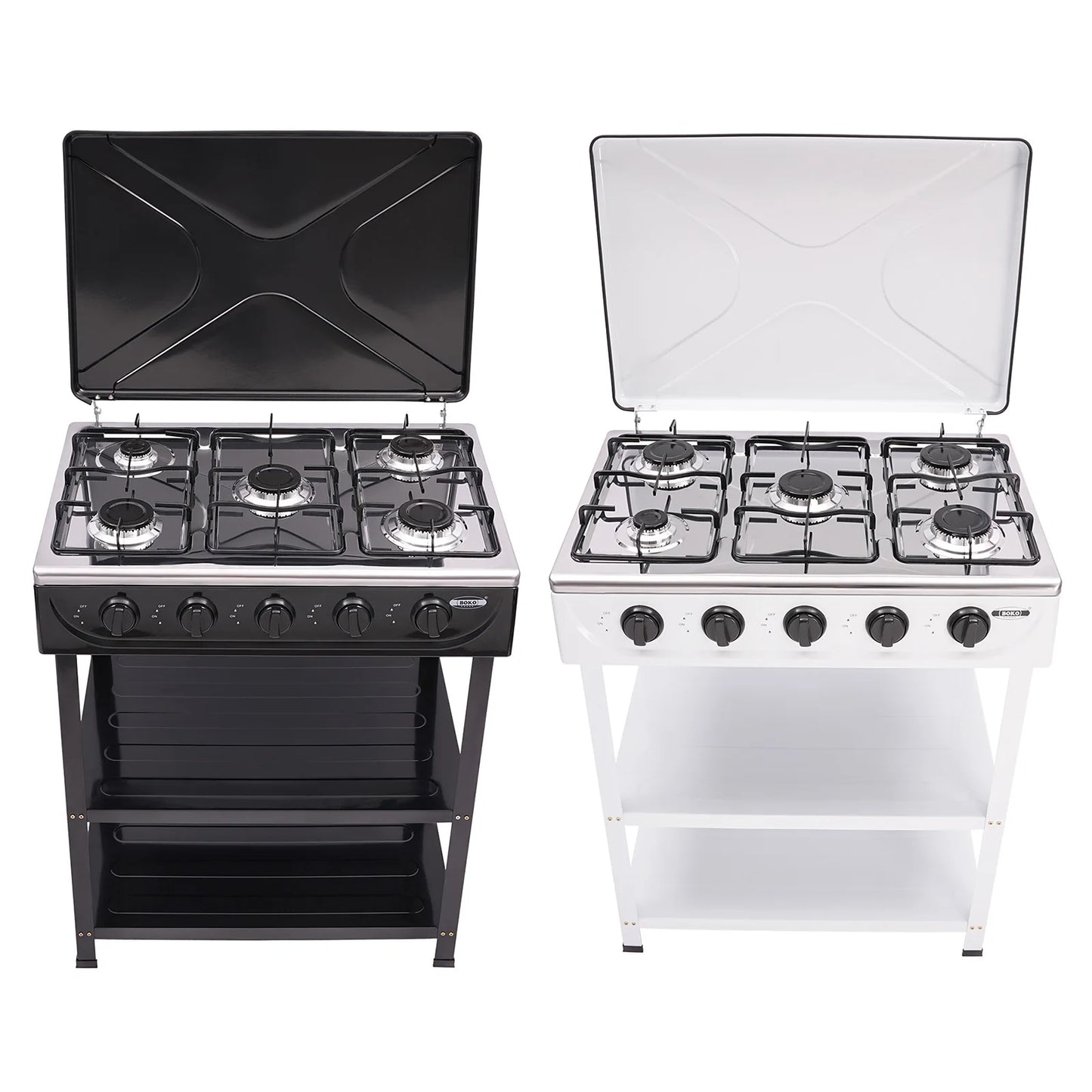 5-Burner Portable Gas Stove Windproof For Camping RV