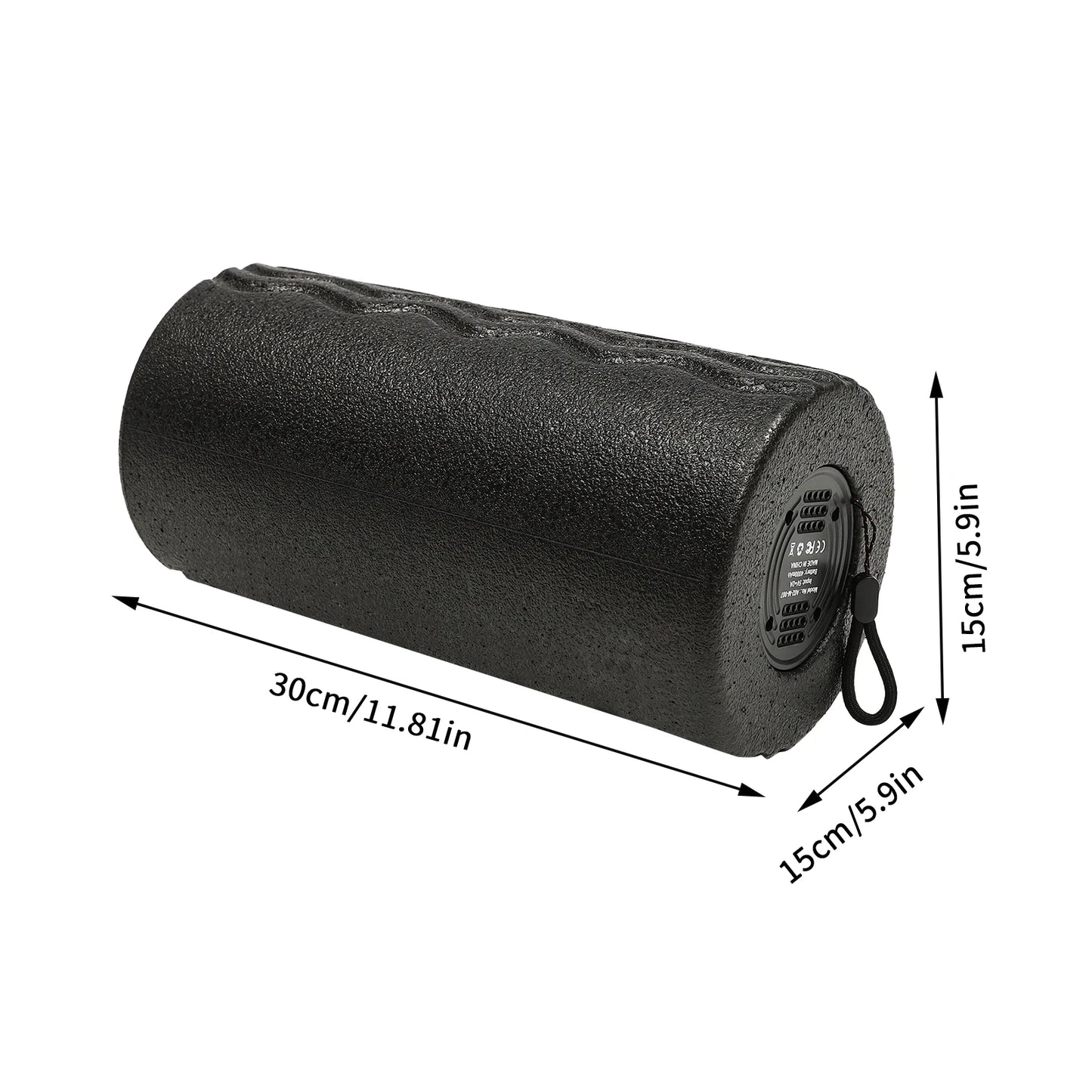 Electric Vibrating Massage Roller For Back And Leg Pain Relief