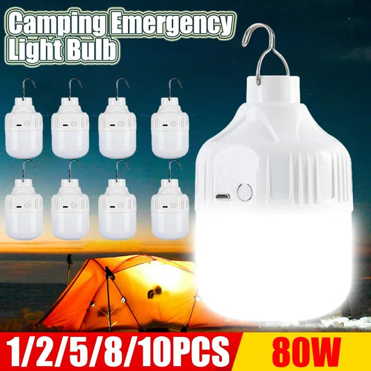 Outdoor Usb Rechargeable Led Lantern Emergency Light For Camping
