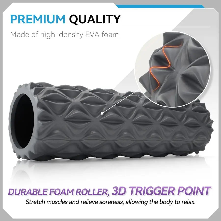Deep Tissue Massage Roller For Muscle Relief And Trigger Points