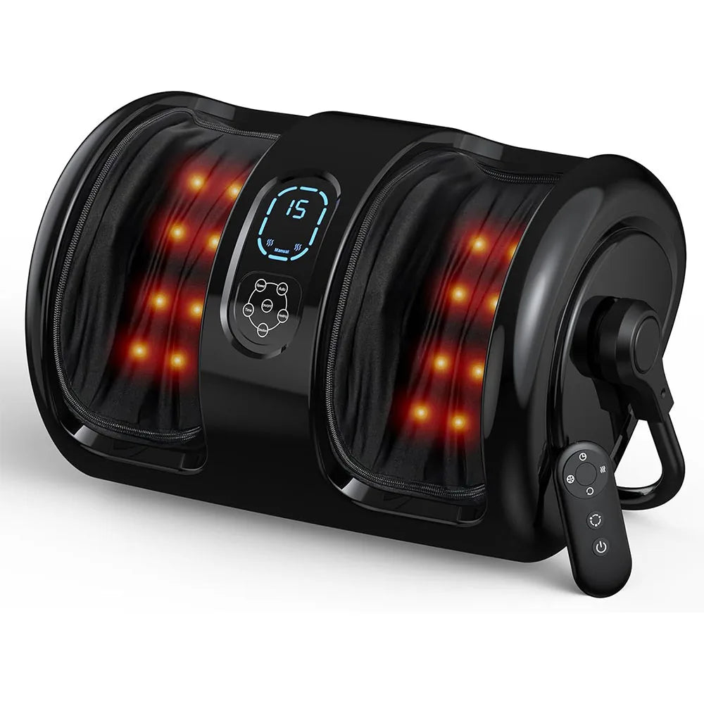 Shiatsu Foot Massager with Calf Massage and Infrared Heat