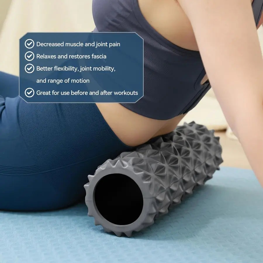 Deep Tissue Massage Roller For Muscle Relief And Trigger Points