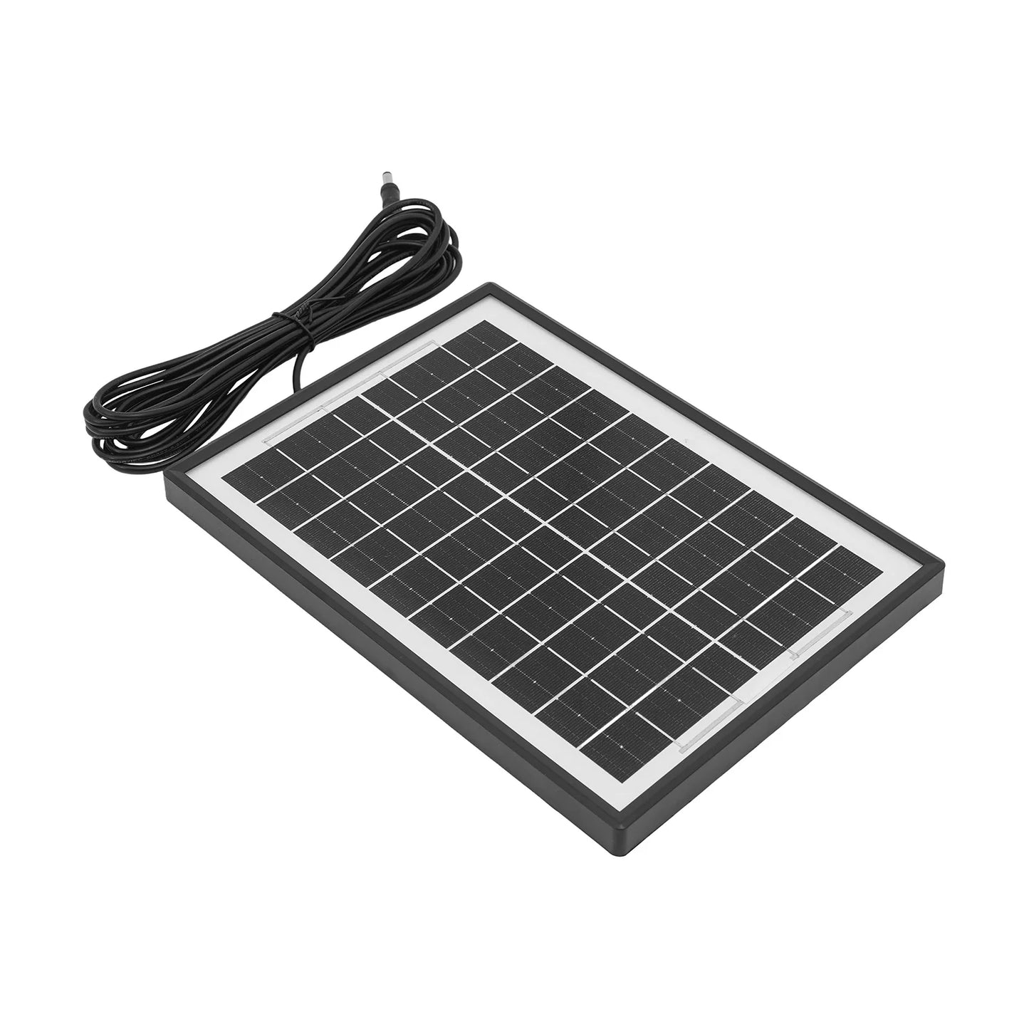 Bymaocar Solar Powered Fan With 3 Bulbs Ventilator 110V Greenhouses