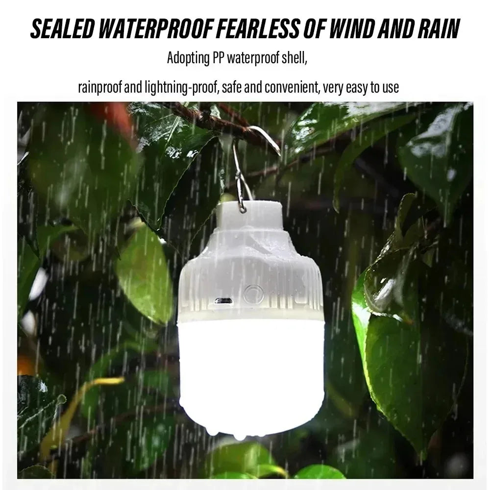 Outdoor Usb Rechargeable Led Lantern Emergency Light For Camping
