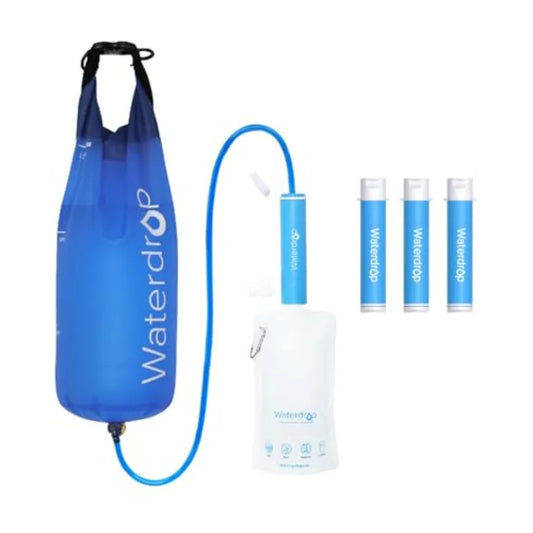 Water Filter Straw 4 Pack Gravity Water Filtration System Travel