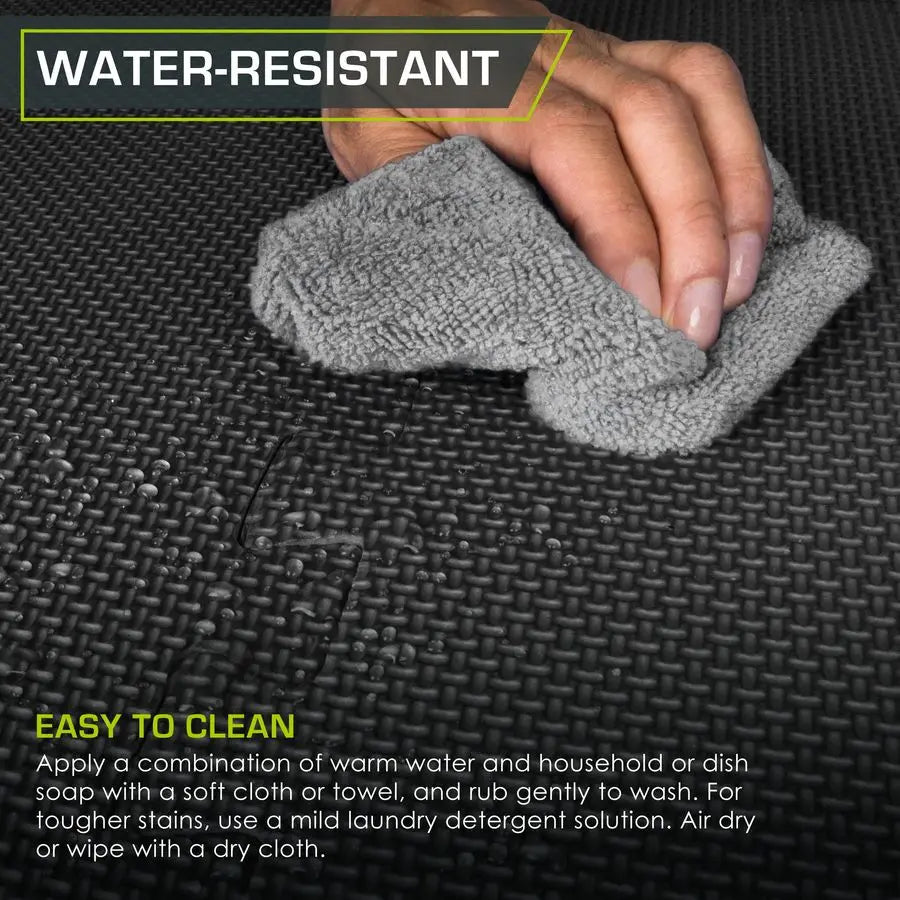 Weaved Pattern Extra Thick EVA Foam Puzzle Mat Interlocking Tiles