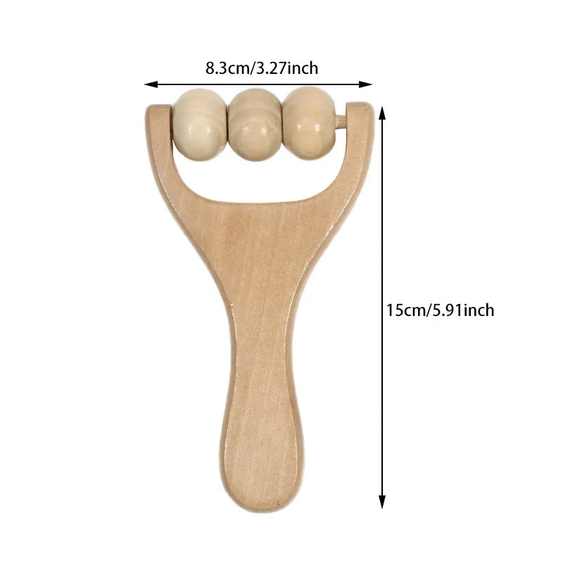 Wood Therapy Lymphatic Drainage Tools Anti Cellulite Massager Gua Sha