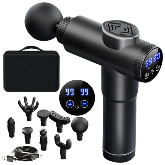 Professional Muscle Massage Gun Deep Tissue Percussion Massager For Athletes