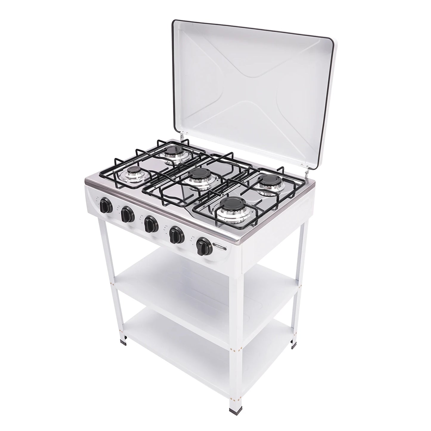5-Burner Portable Gas Stove Windproof For Camping RV