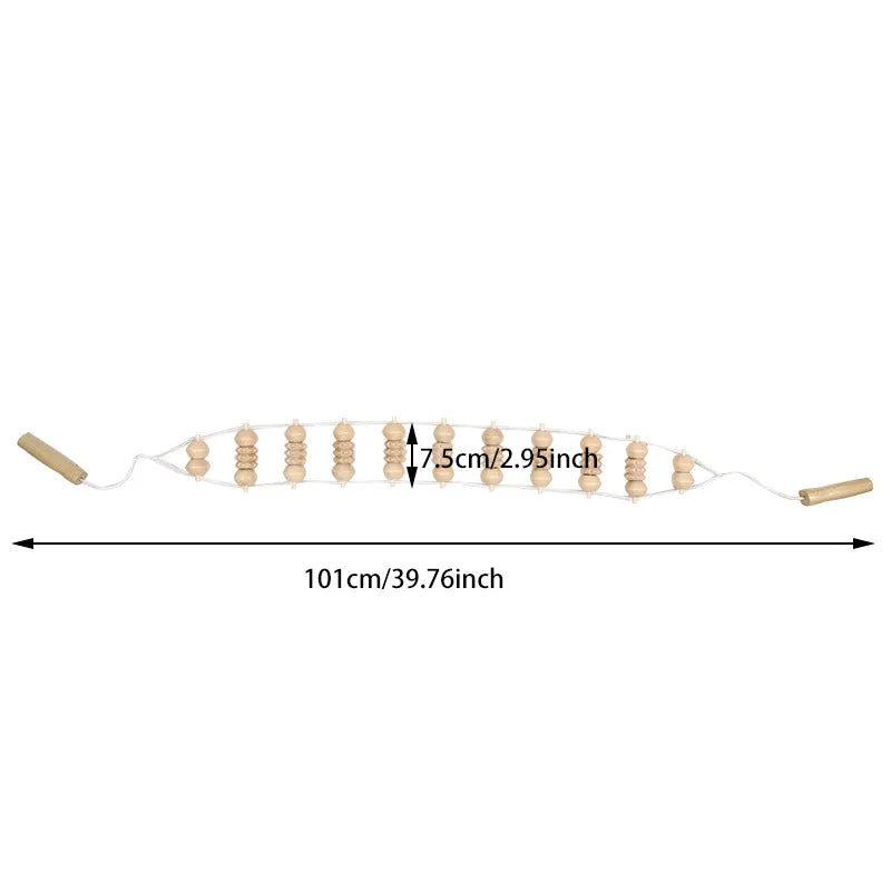 Wood Therapy Lymphatic Drainage Tools Anti Cellulite Massager Gua Sha