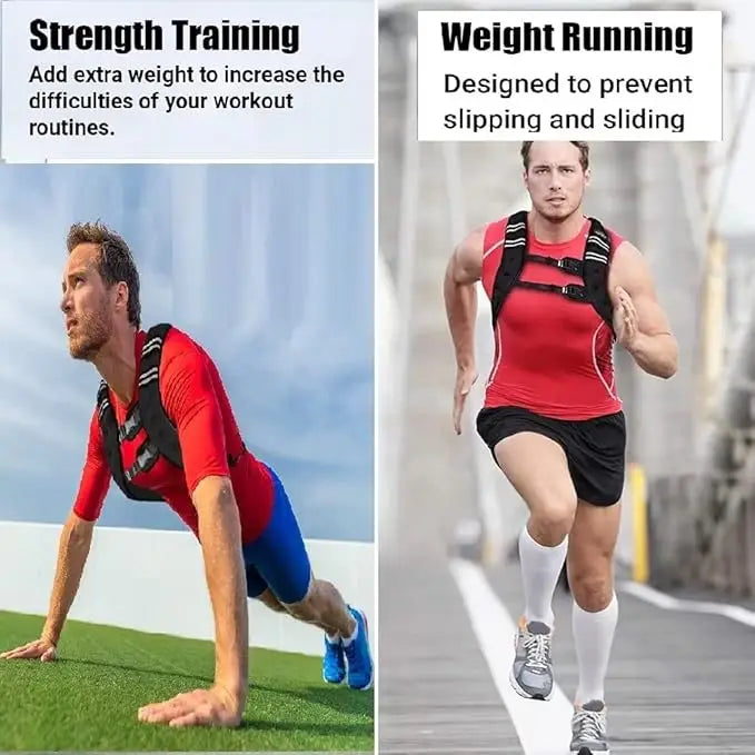 NONECN Weighted Vest For Men And Women For Strength Cardio