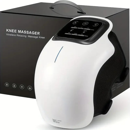 OpeningSmile Wireless Knee Massager With 3 Heating Levels LED Screen