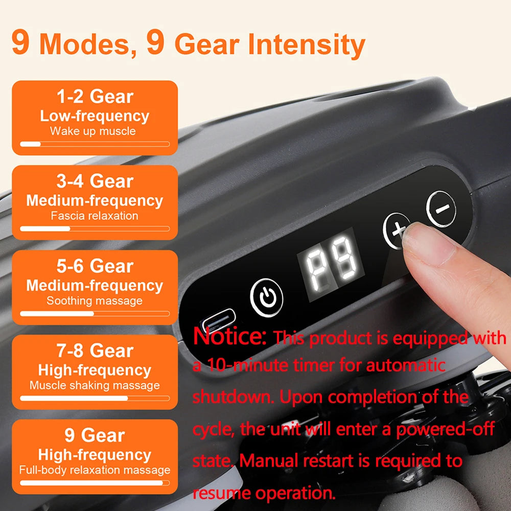 Foreverlily 42 Heads Fascia Gun High Frequency Body Massager