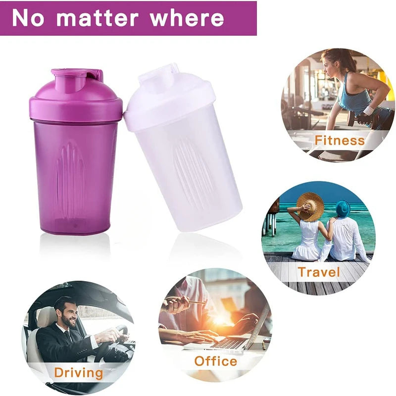 Simbuid Shaker Bottle Stainless Ball BPA Free Leakproof