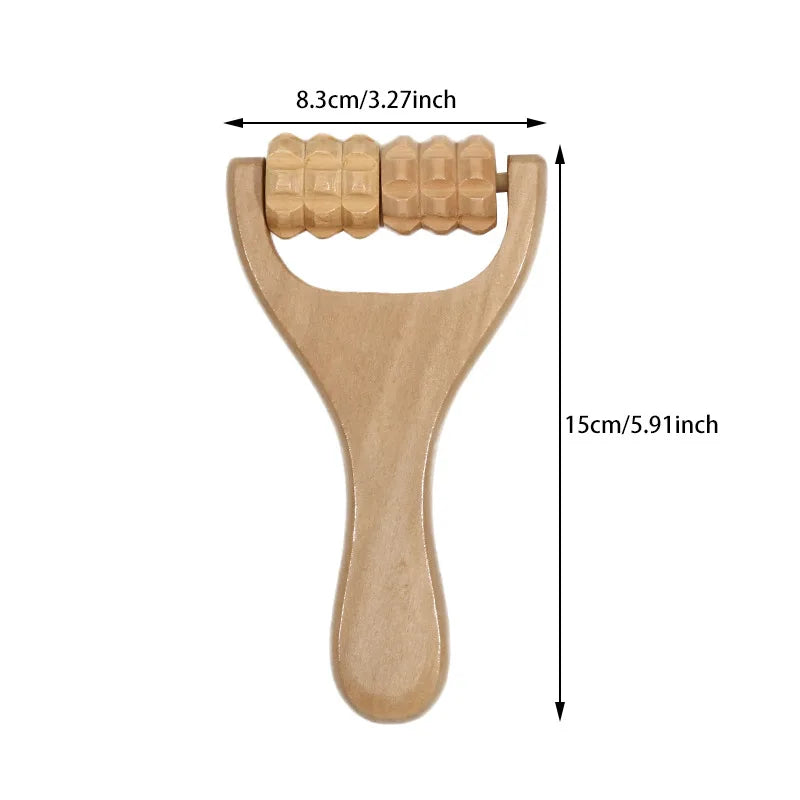 Wood Therapy Lymphatic Drainage Tools Anti Cellulite Massager Gua Sha