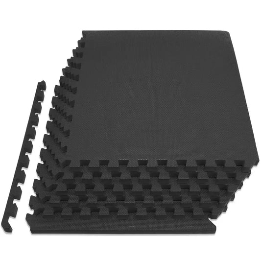 Weaved Pattern Extra Thick EVA Foam Puzzle Mat Interlocking Tiles