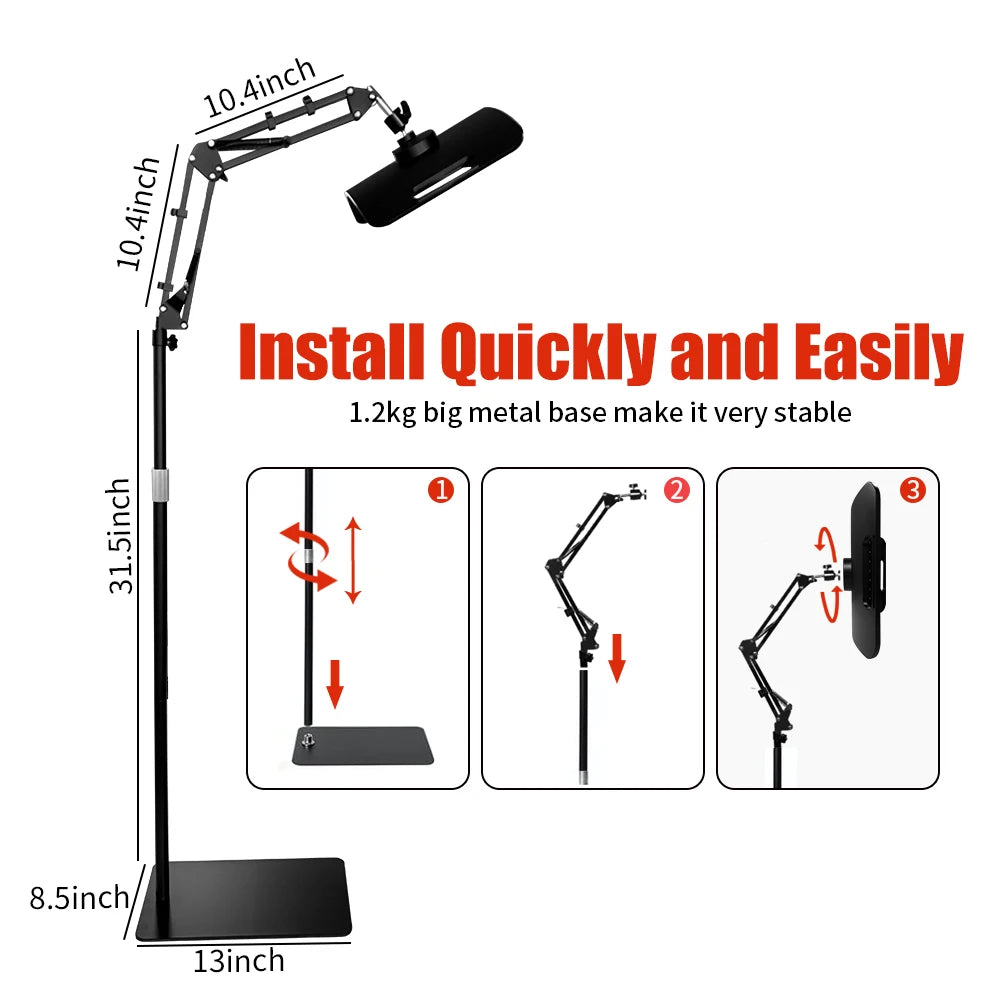 Red Light Therapy Panel 660nm 850nm With Adjustable Stand And Timer