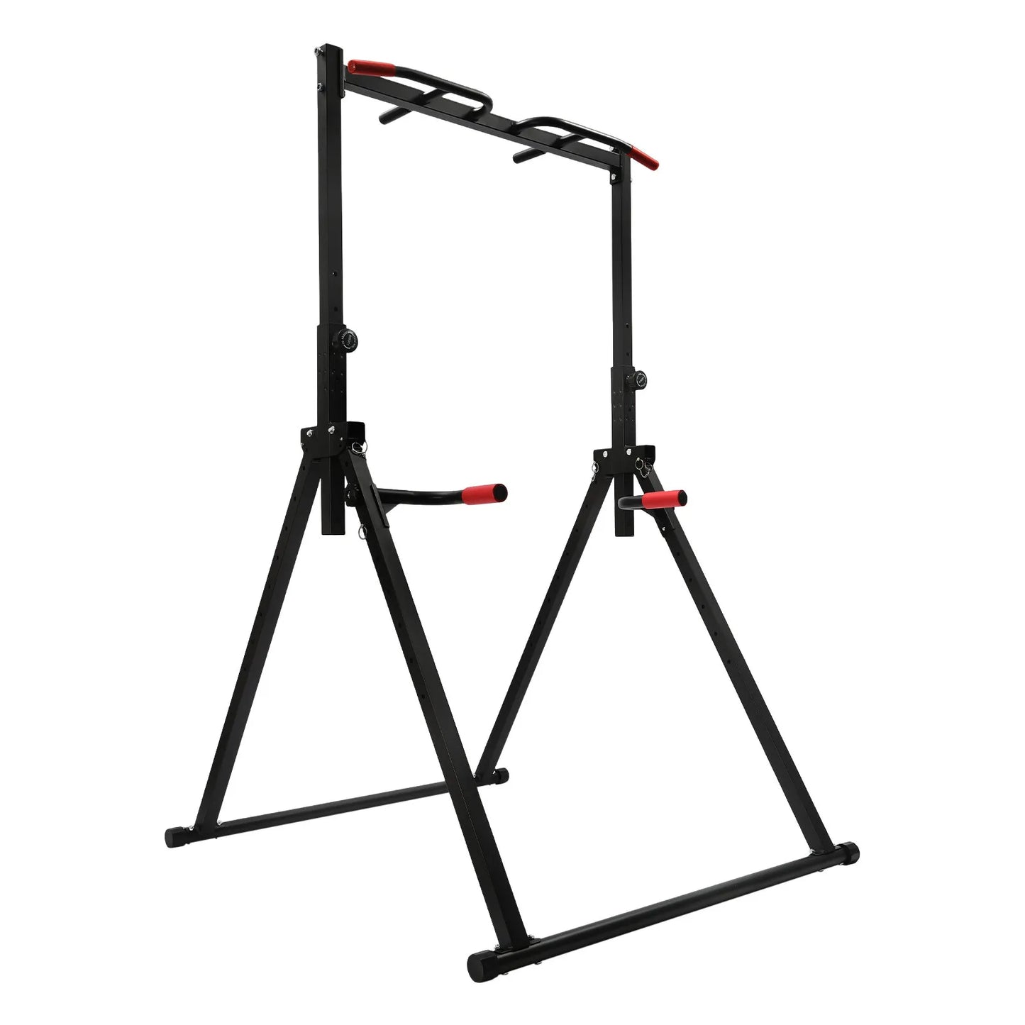 Power Tower Dip Station Adjustable Height Pull Up And Dip