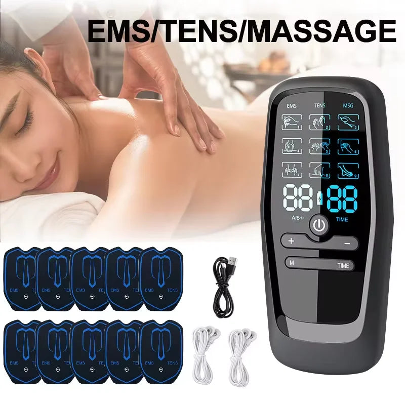 Hailicare Physiotherapy Tens Muscle Stimulator EMS Acupuncture Massager