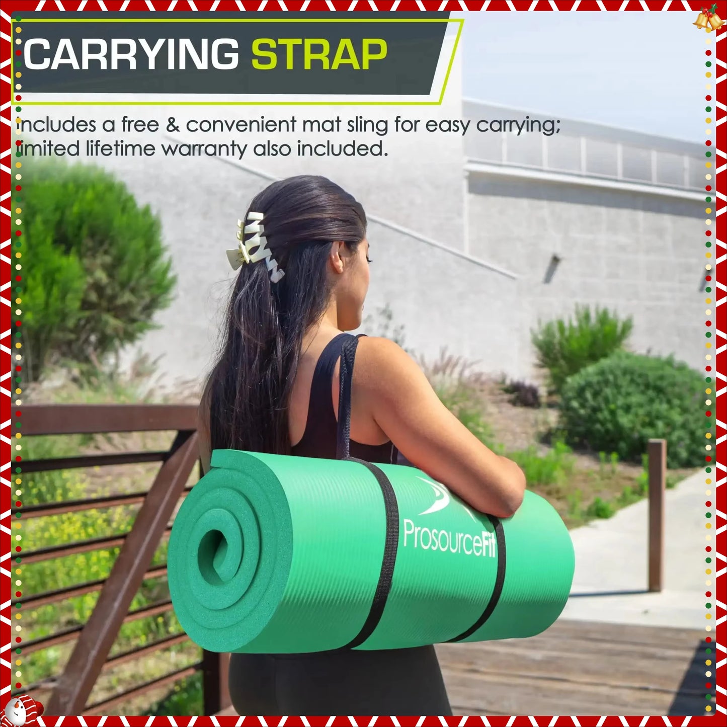 NONE Ultra Thick Yoga Mat Non Slip High Density Cushioning