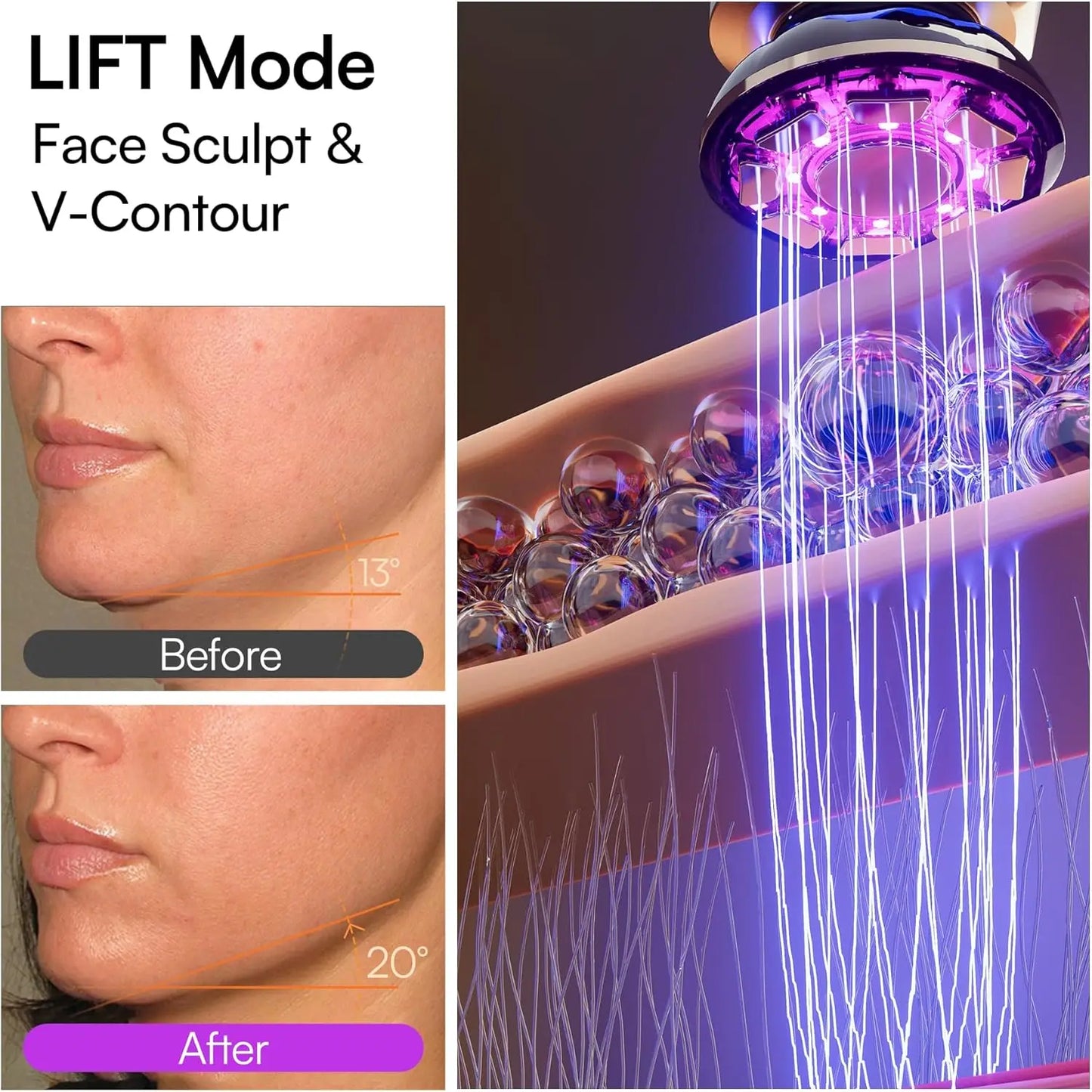 3-In-1 Red Light Therapy Device For Face And Neck