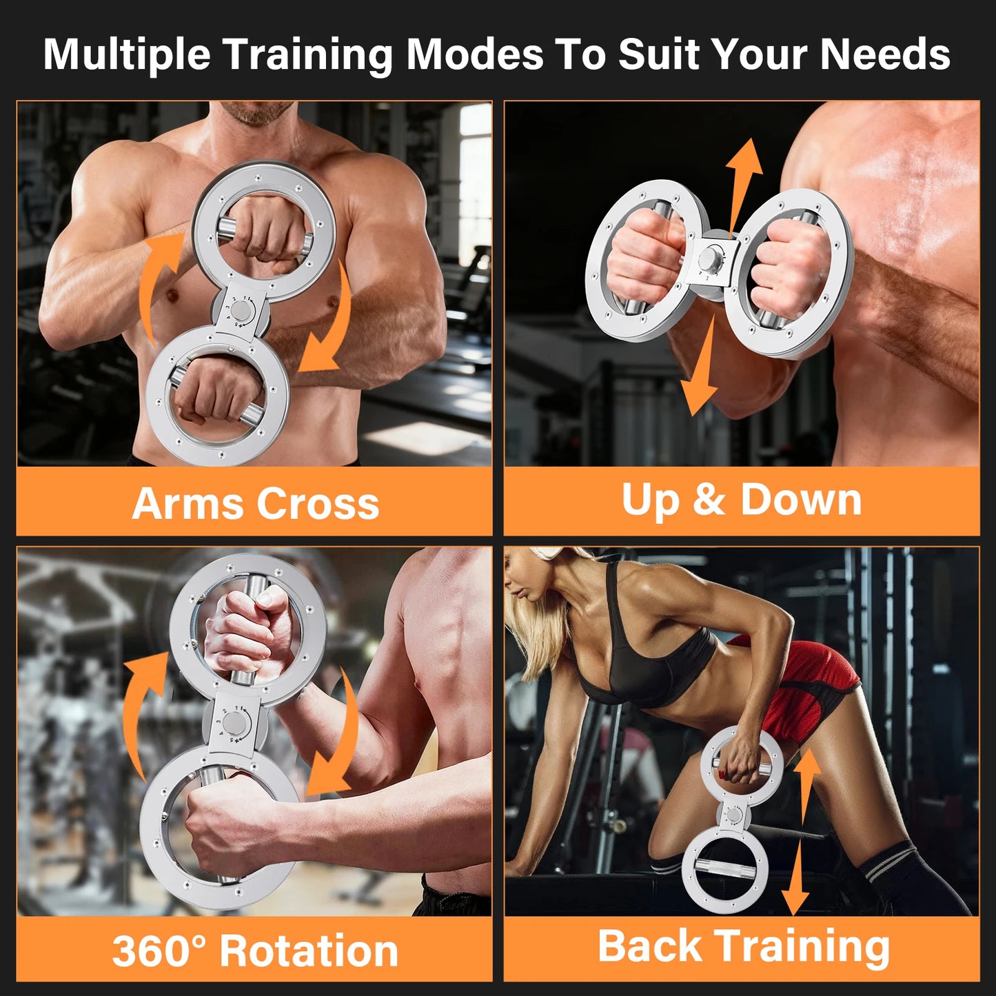 Rotator Machine Grip Strength Trainer Adjustable 8 To 15 Lbs