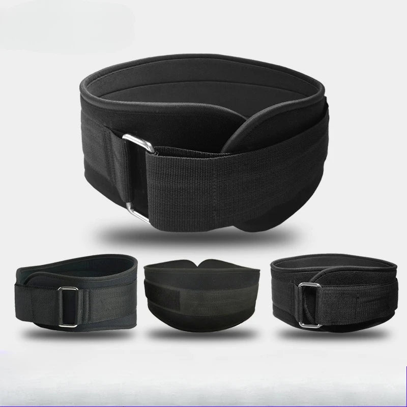 Weight Lifting Belt With Metal Buckle For Men Women Gym Training Powerlifting