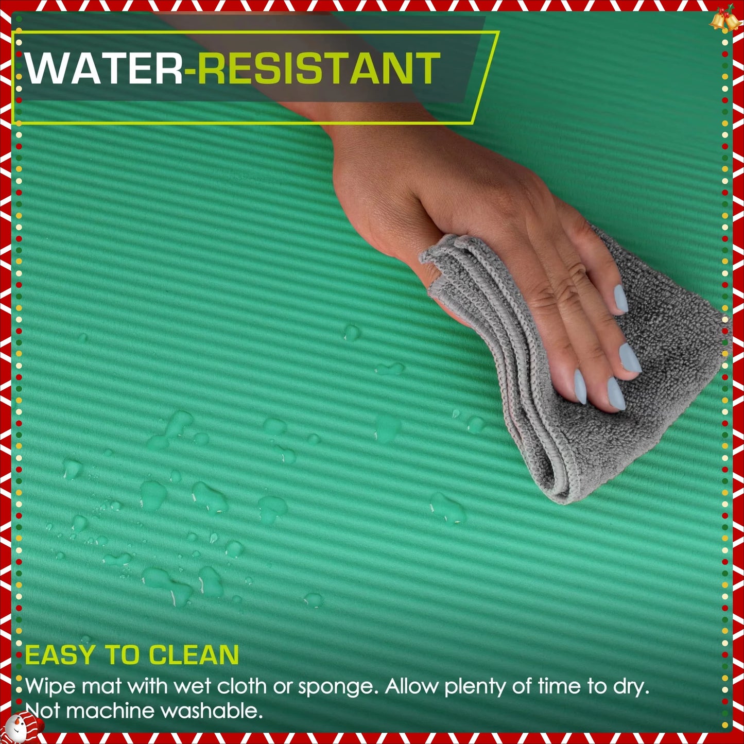 NONE Ultra Thick Yoga Mat Non Slip High Density Cushioning
