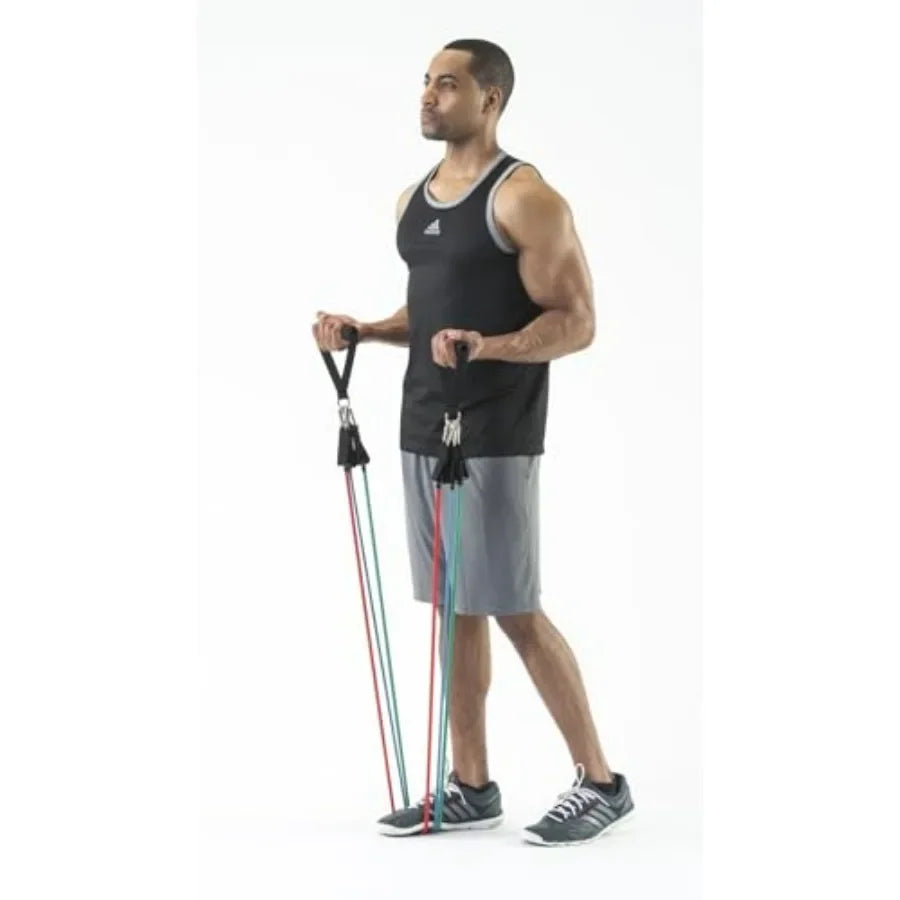 Ultimate Resistance Band Set With Starter Guide Bundle