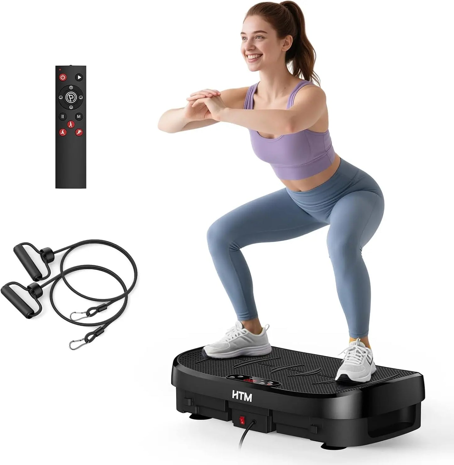 HTM Whole Body Vibration Plate Exercise Machine 120 Levels