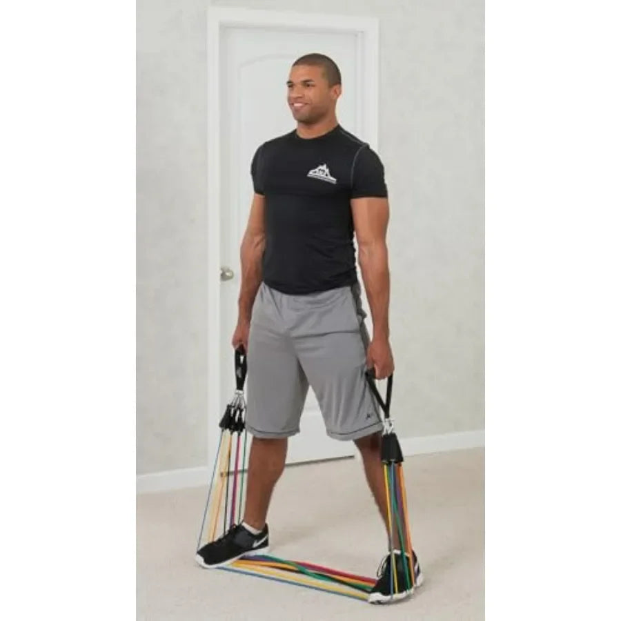 Ultimate Resistance Band Set With Starter Guide Bundle