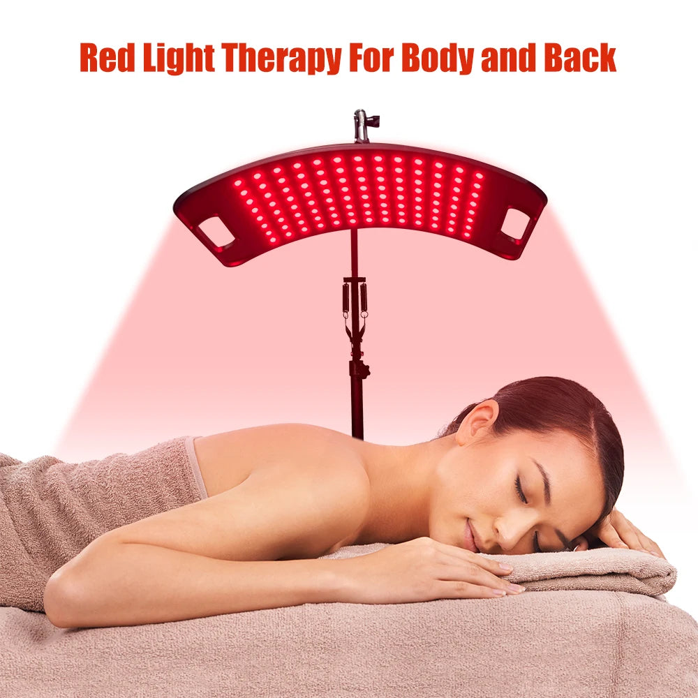 Red Light Therapy Panel 660nm 850nm With Adjustable Stand And Timer