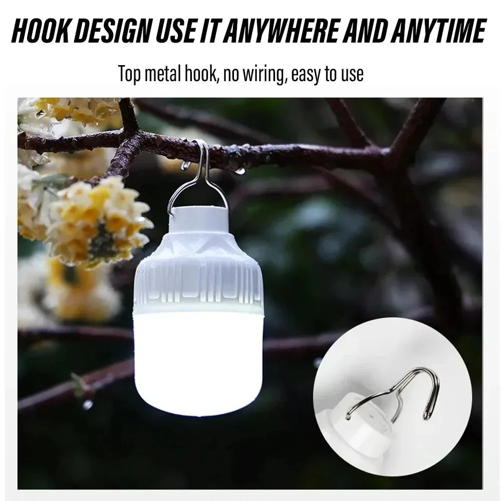 Outdoor Usb Rechargeable Led Lantern Emergency Light For Camping