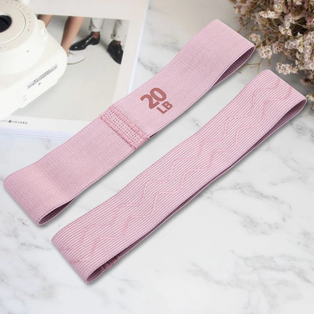 Hip Resistance Bands Anti-Slip Stretch Fitness Strips Portable Glute Thigh Elastic Bands Yoga Gym Equipment