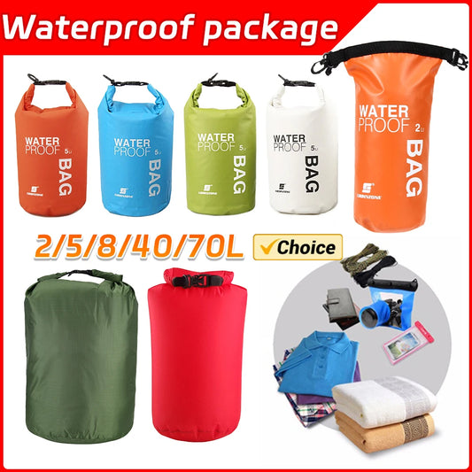 Waterproof Floating Dry Bag Roll Top Sack for Camping and Fishing